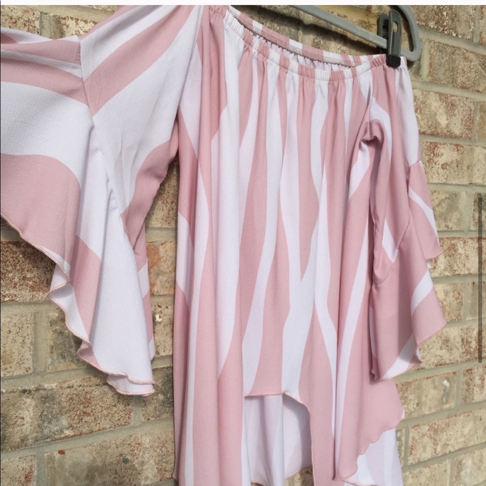 Off Shoulder Ruffle Top - Picture 9 of 14